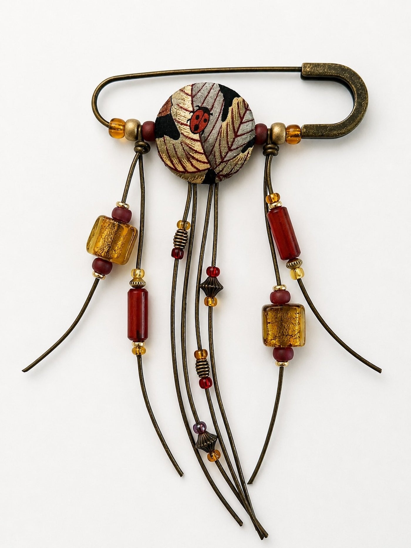 Ladybug Vintage Swing Pin