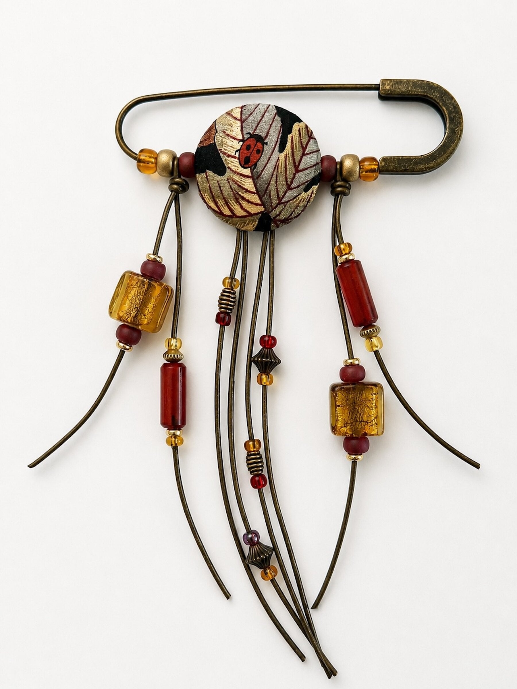 Ladybug Vintage Swing Pin