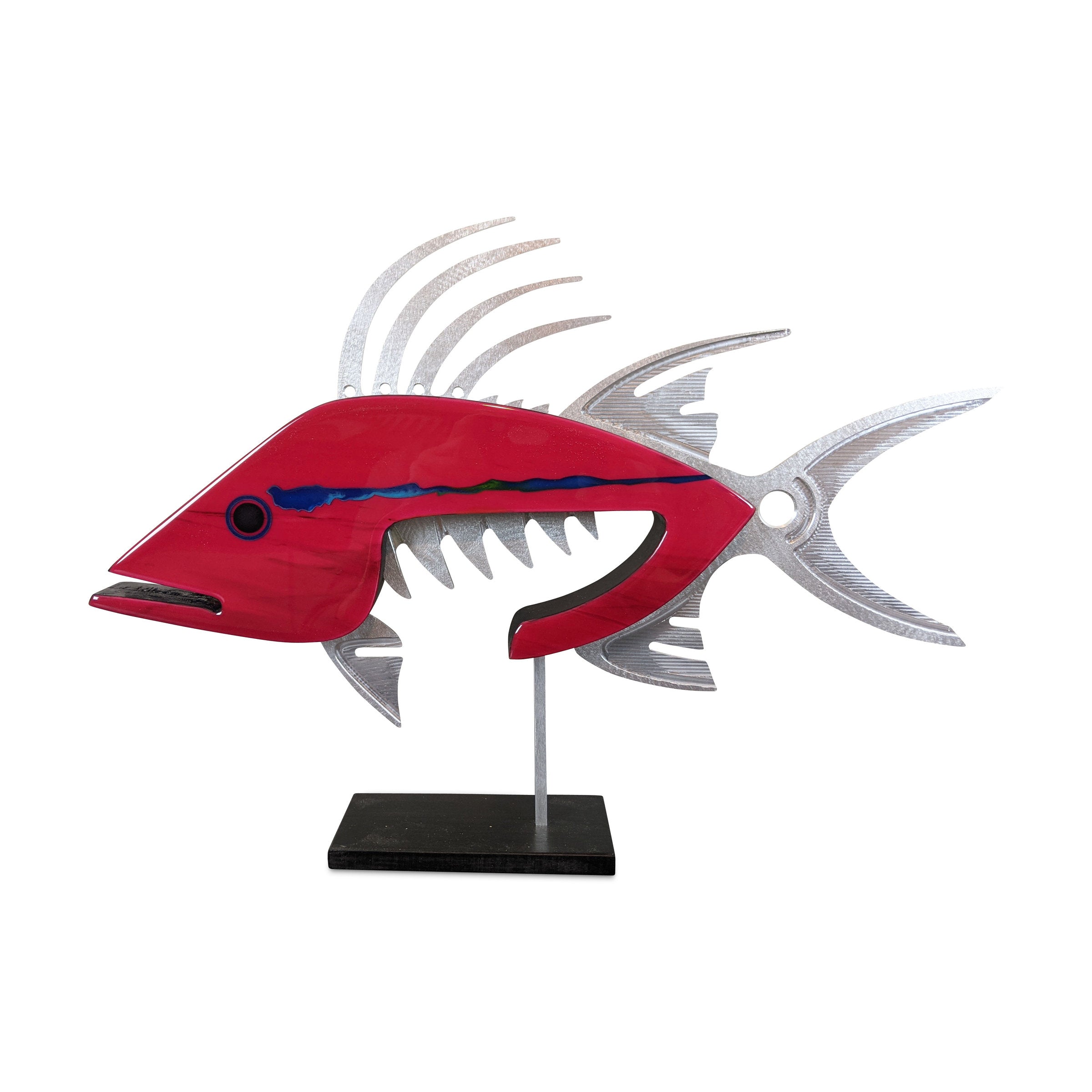 Little Hog in Deep Red