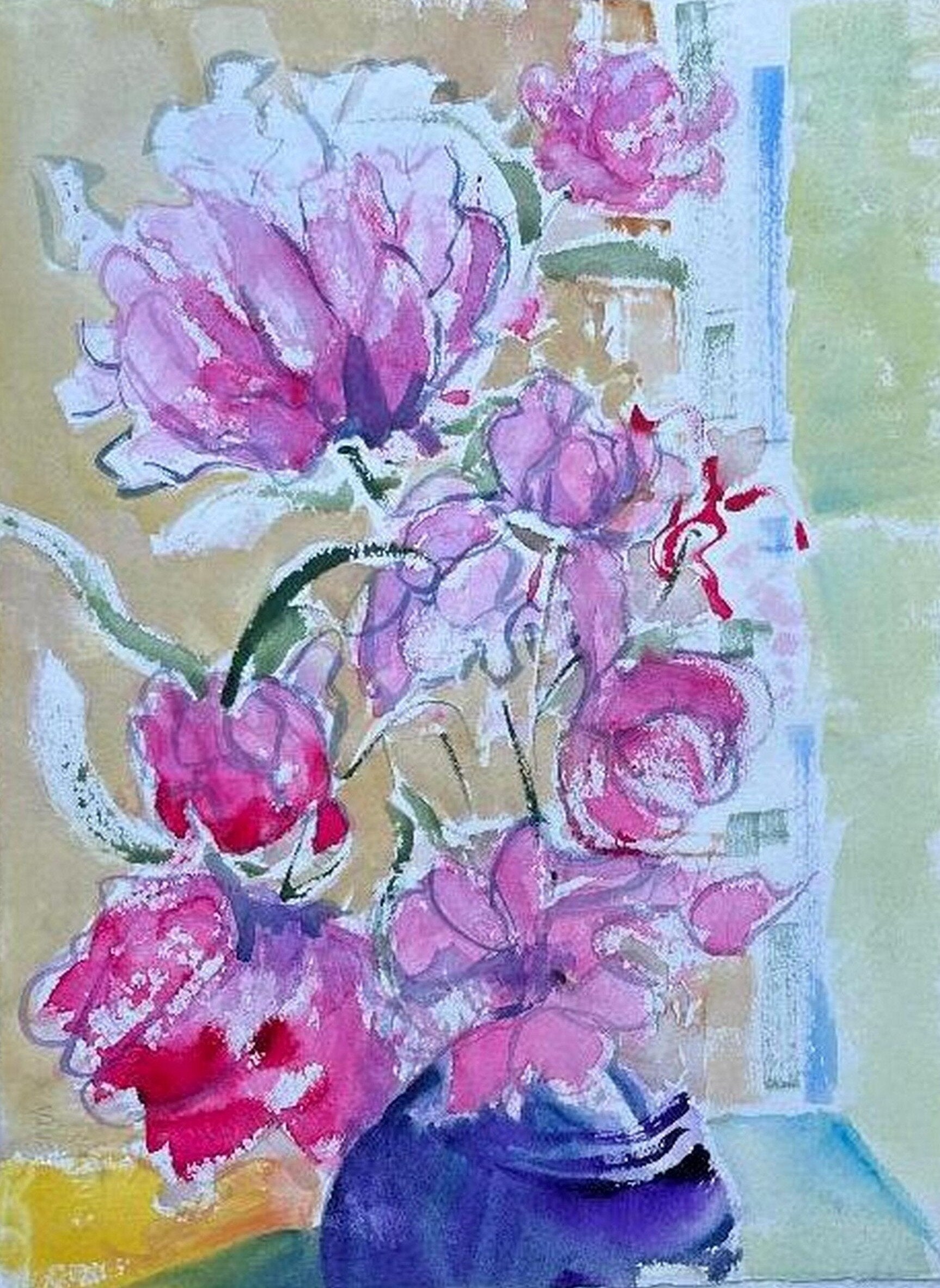 Peonies in a Vase