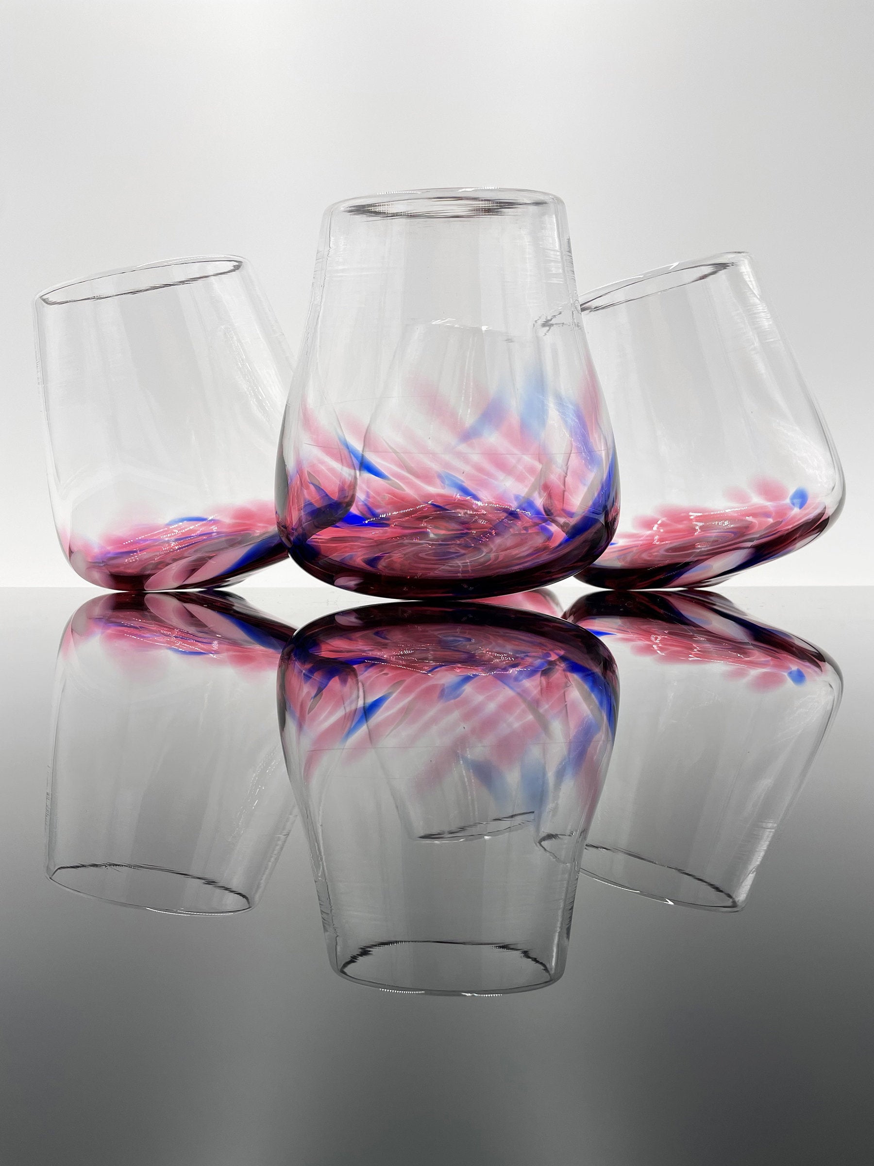 Red Tipsy Tumbler