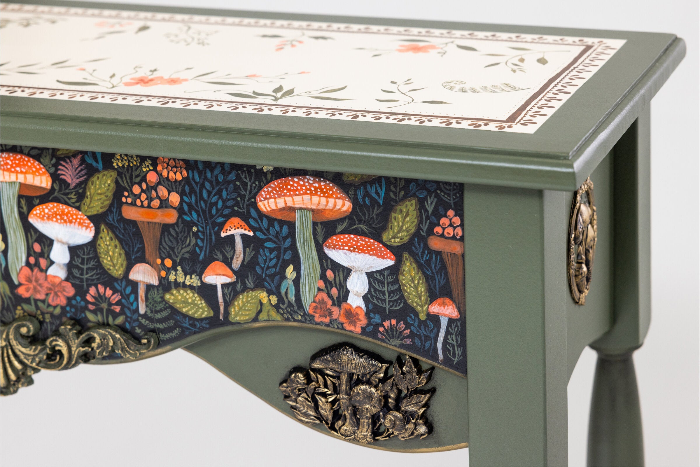 Mushroom Grove Console Table