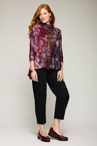 Burnout Velvet Top