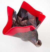 Earth and Fire Art Glass Vessel