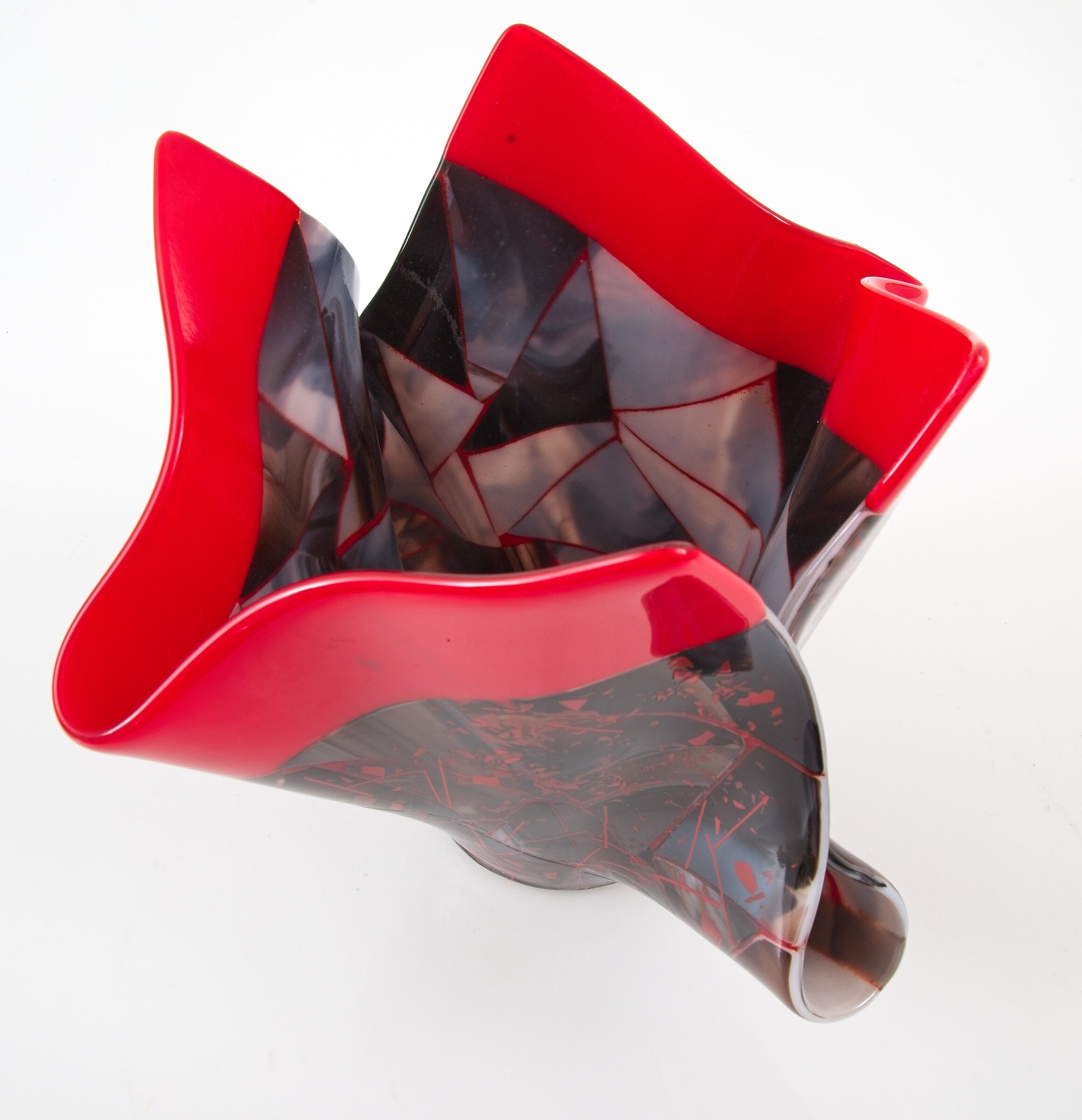 Earth and Fire Art Glass Vessel