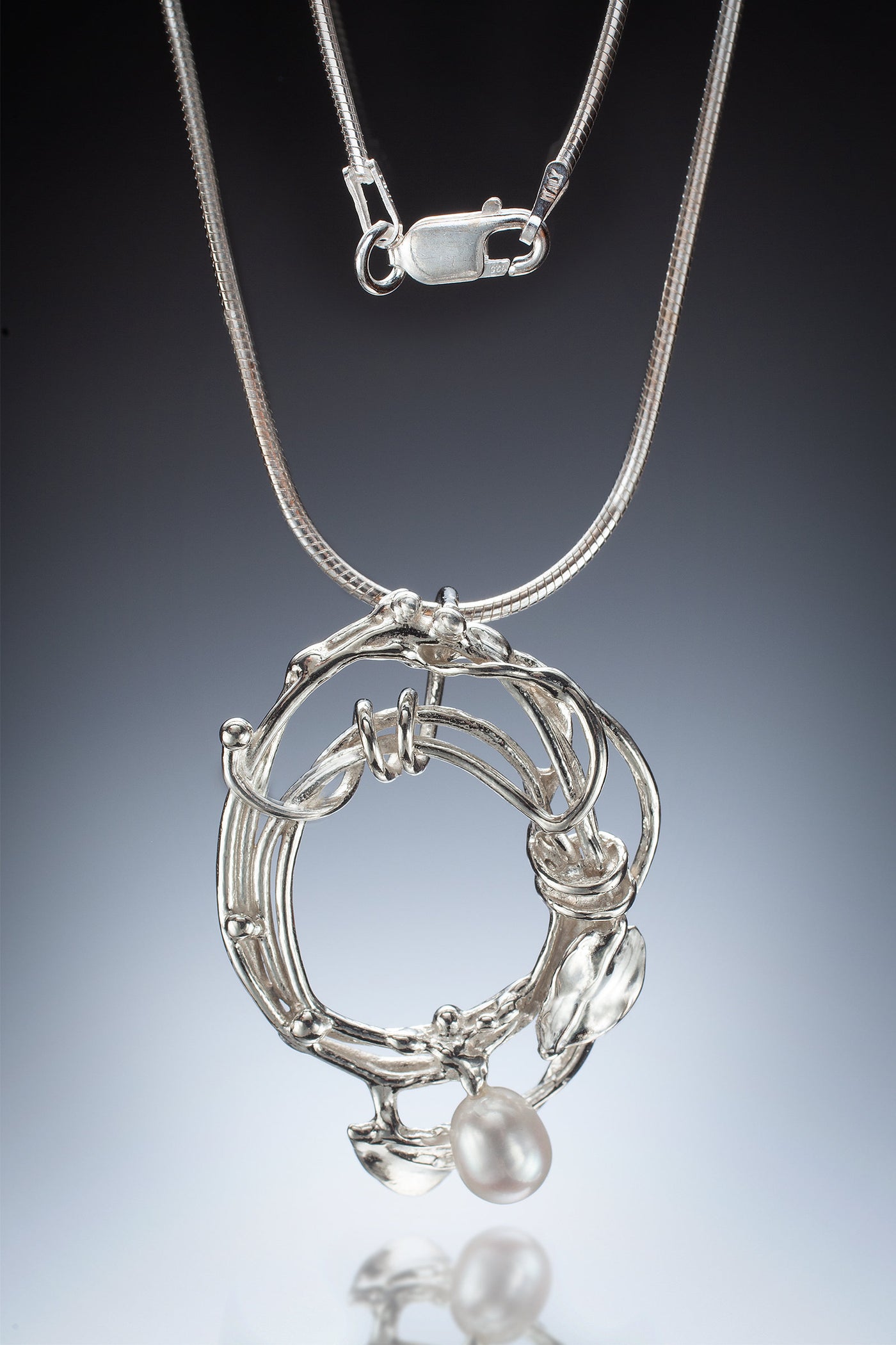 Leaf and Vine Pendant