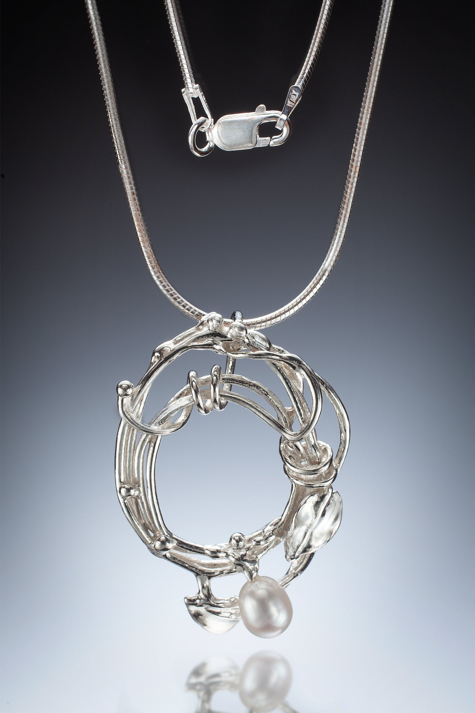 Leaf and Vine Pendant