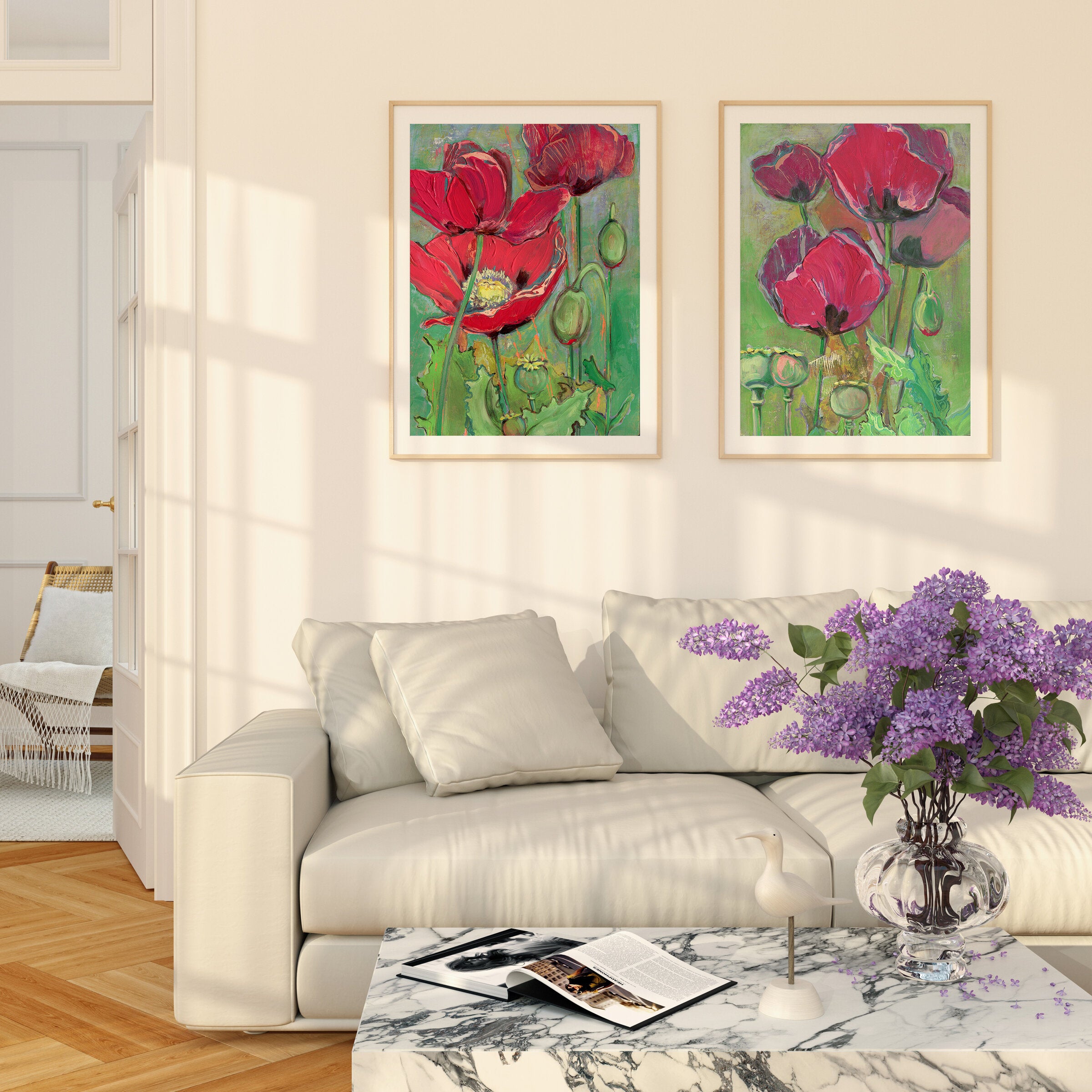 Poppy Dreams In Red No. 4