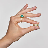 Chrysoprase Cocktail Ring