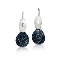 Bright Ovals & Water Drop Earrings