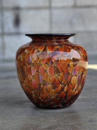 Bronze Squat Vase