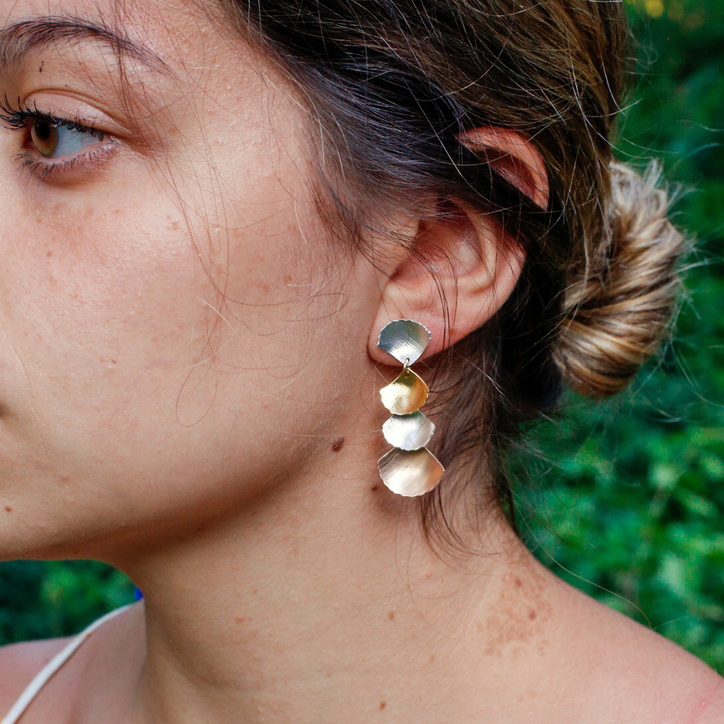 Charleston Ginkgo Earrings