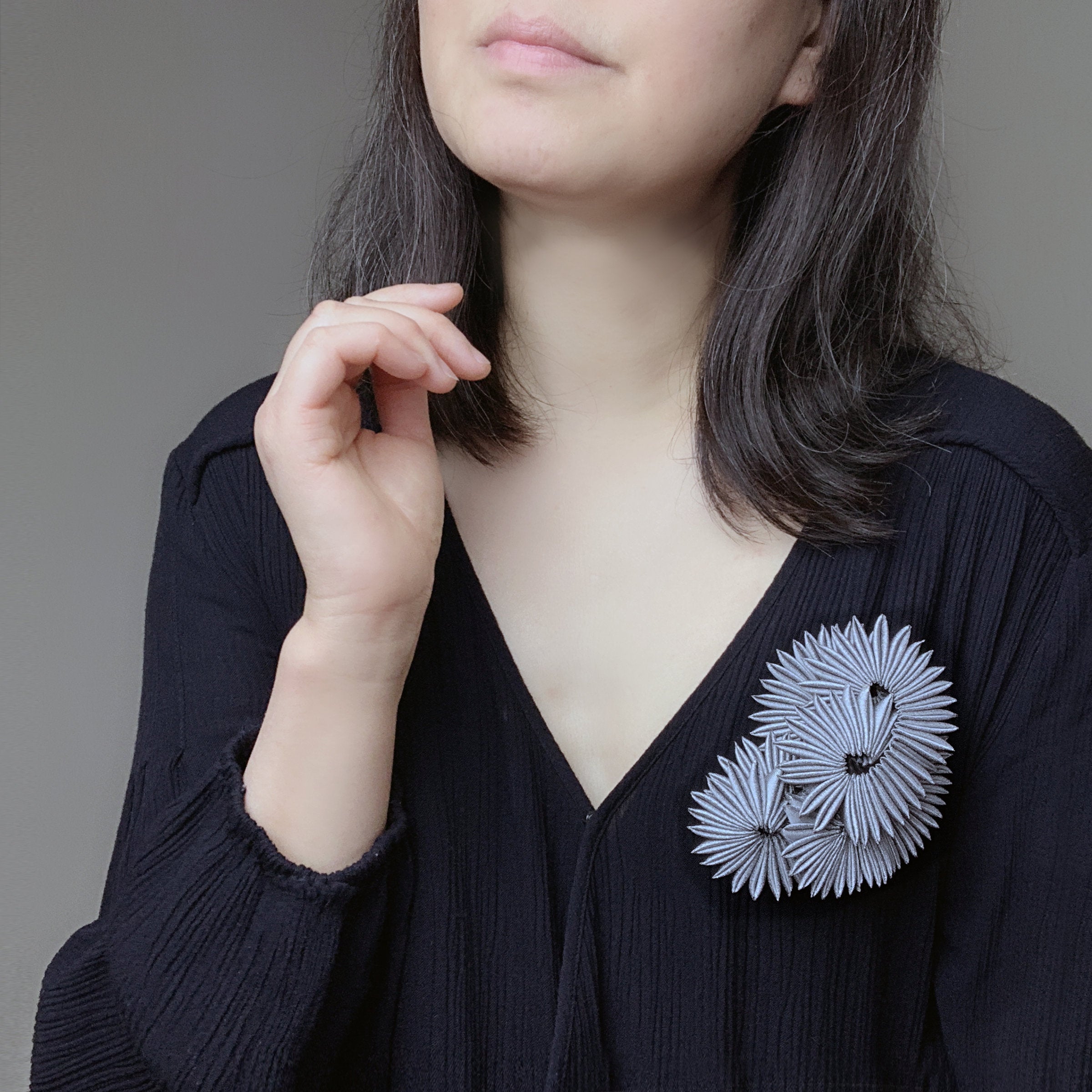 Chrysanthemum Brooch