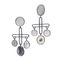 Pearl Mix Plus Drop Earrings