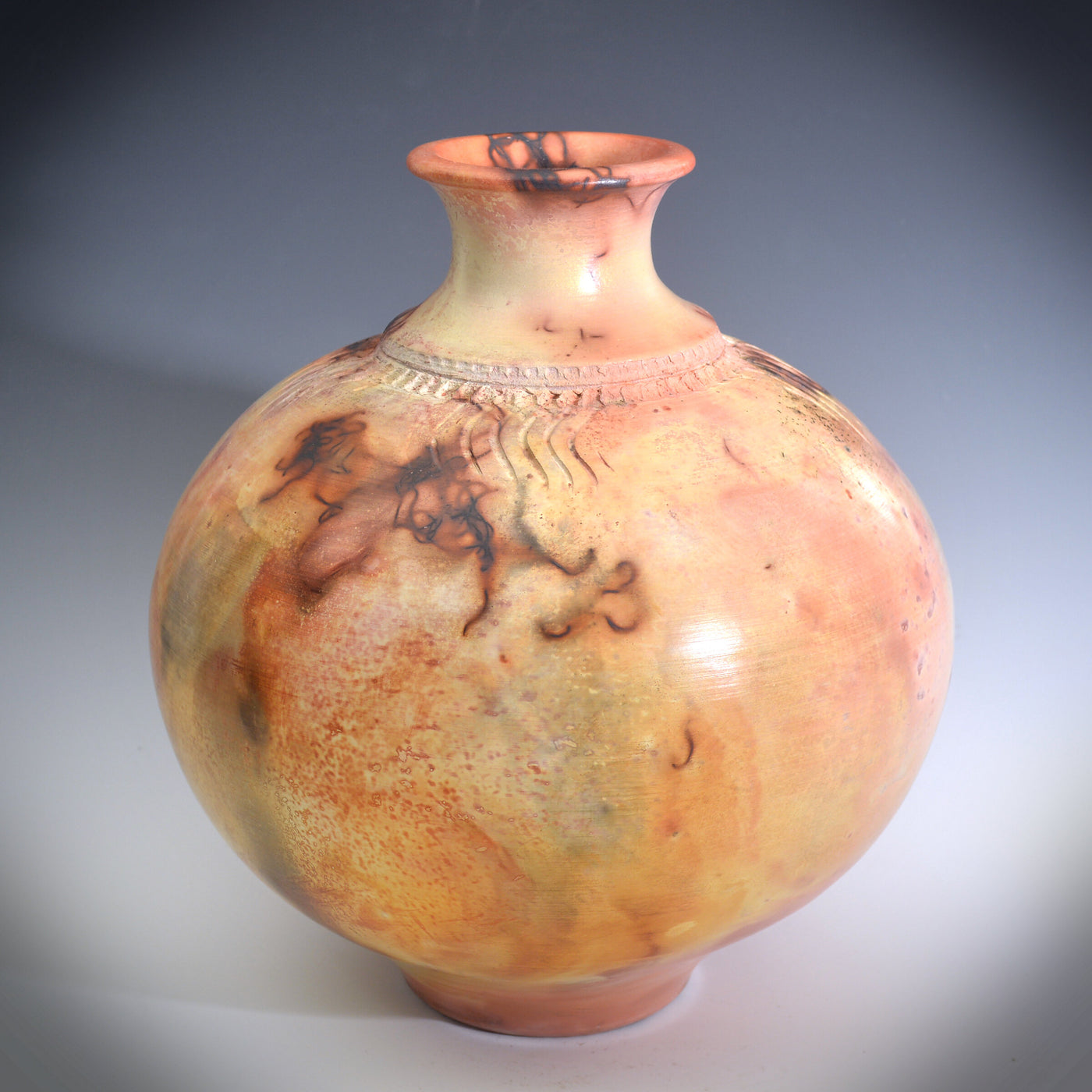 Remnants Saggar-Fired Vase