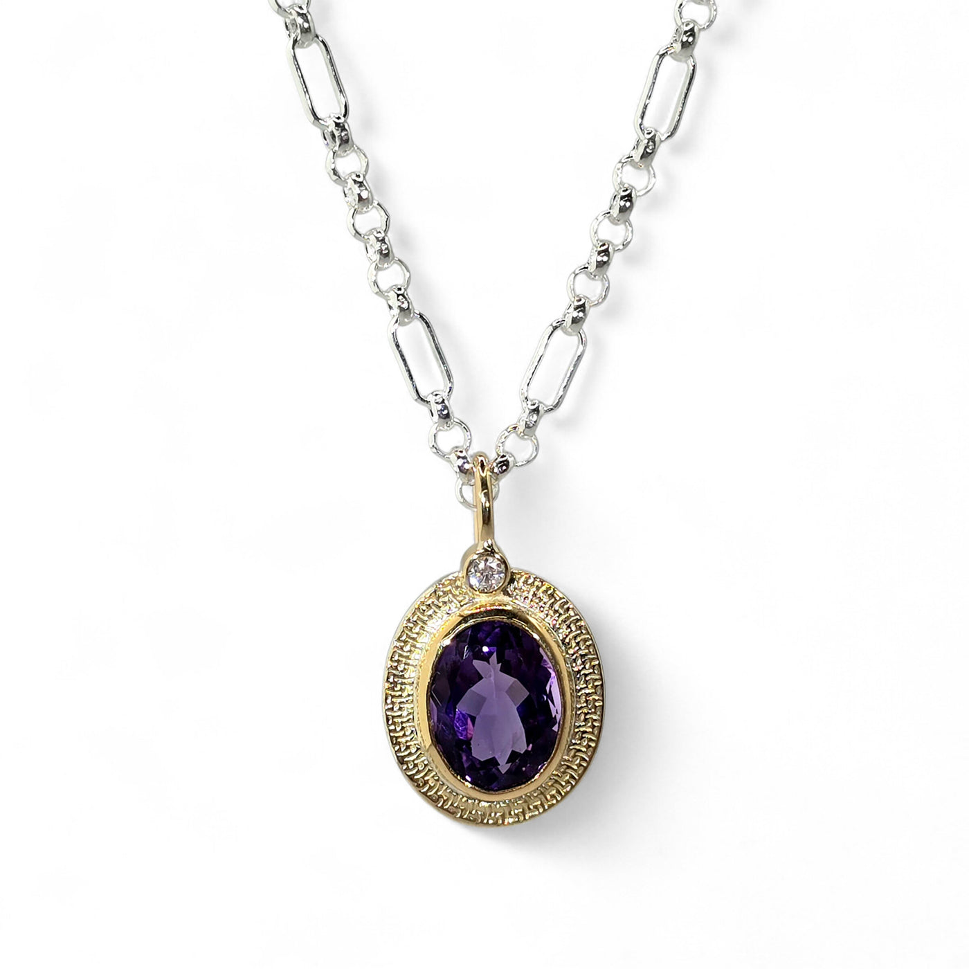 Amethyst Relic Pendant