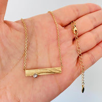 Gold Zen Necklace