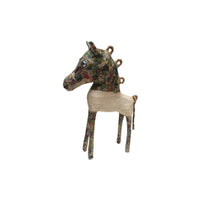 Comic Head Zippered Horse