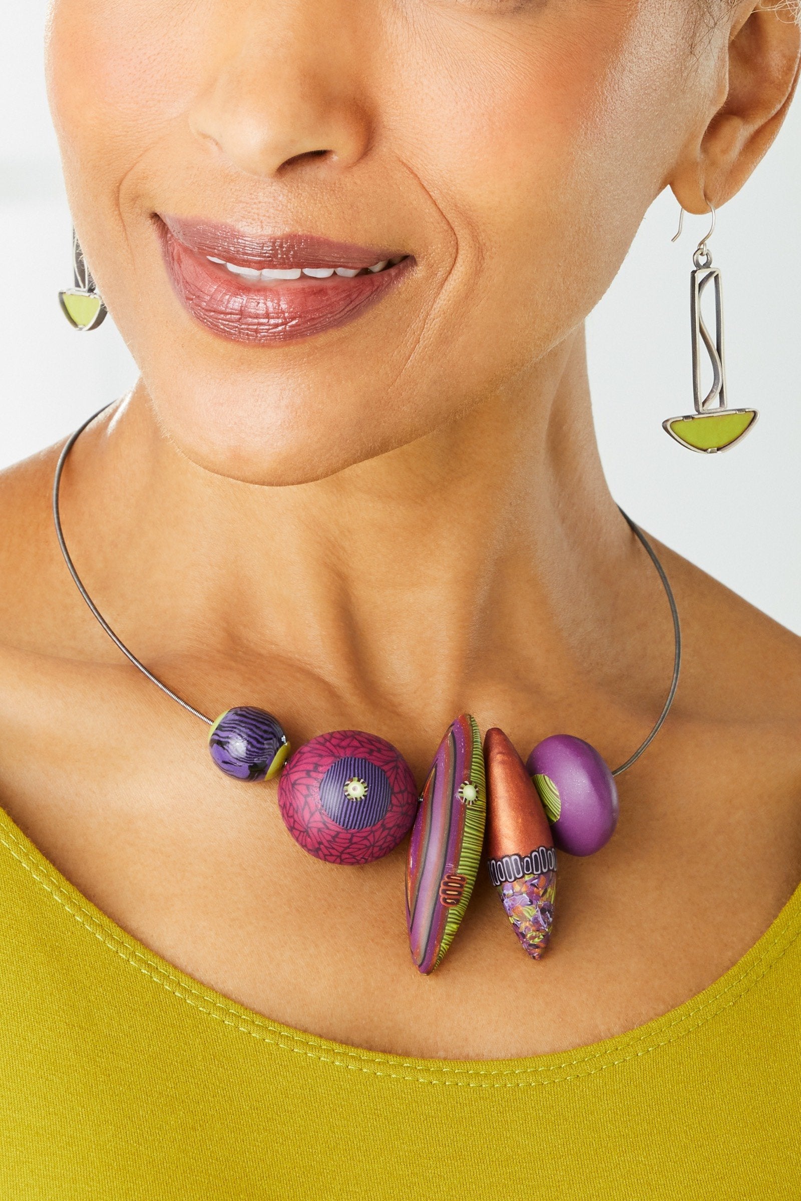 Enamel Prairie Earrings