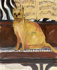 Piano Cat
