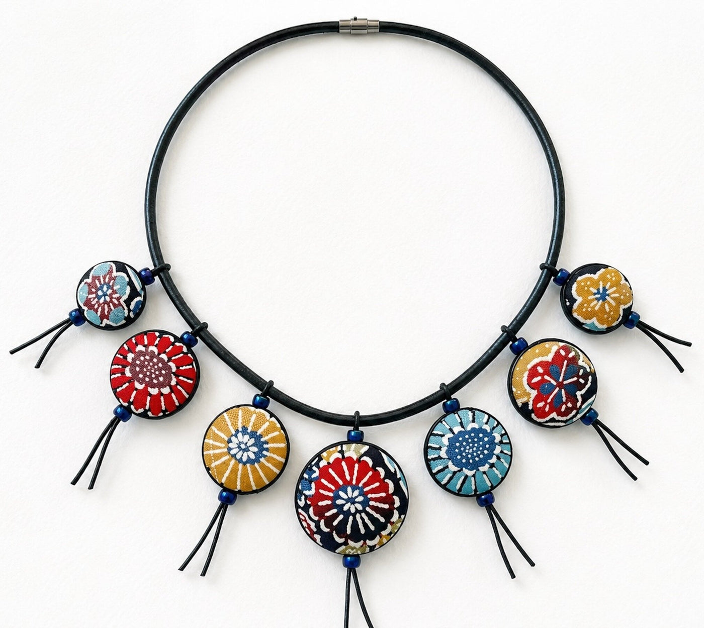 Vintage Kimono Silk Reversible Choker