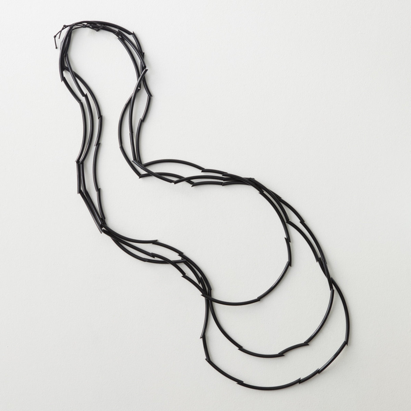Tube Cluster Necklace