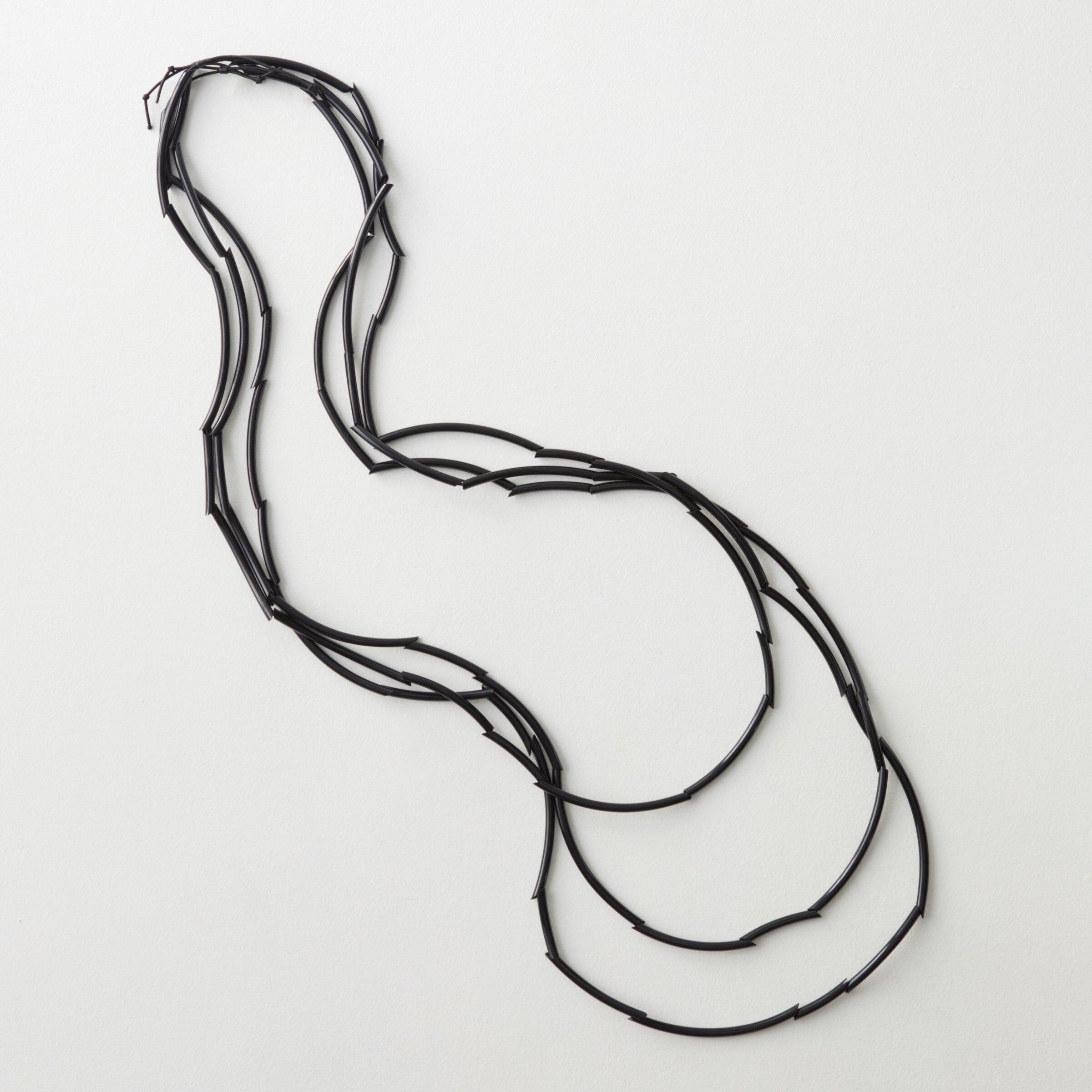 Tube Cluster Necklace