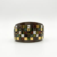 Olive Grove Mosaic Cuff