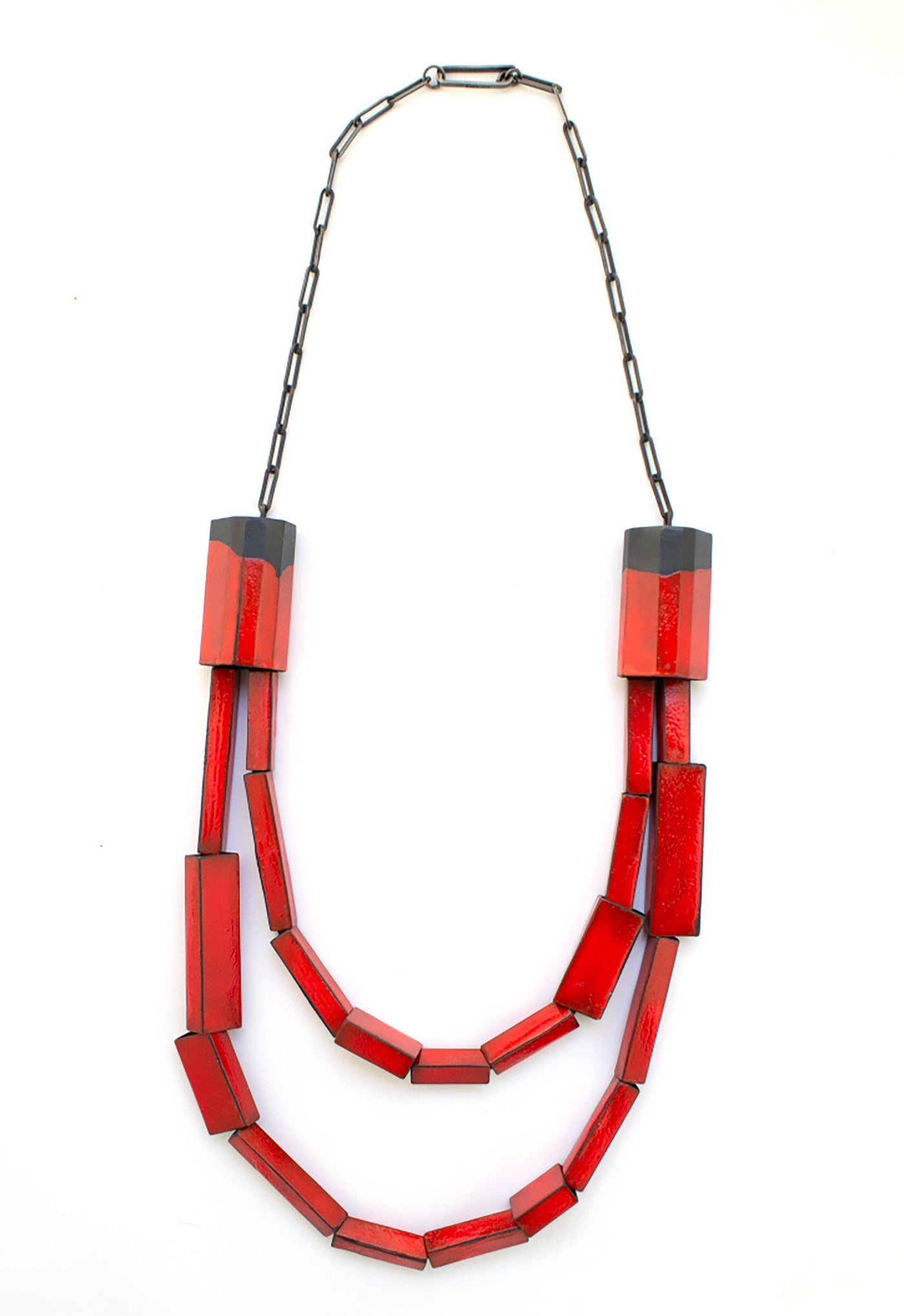 Double Tube Necklace