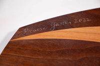 Walnut with Cherry Inset