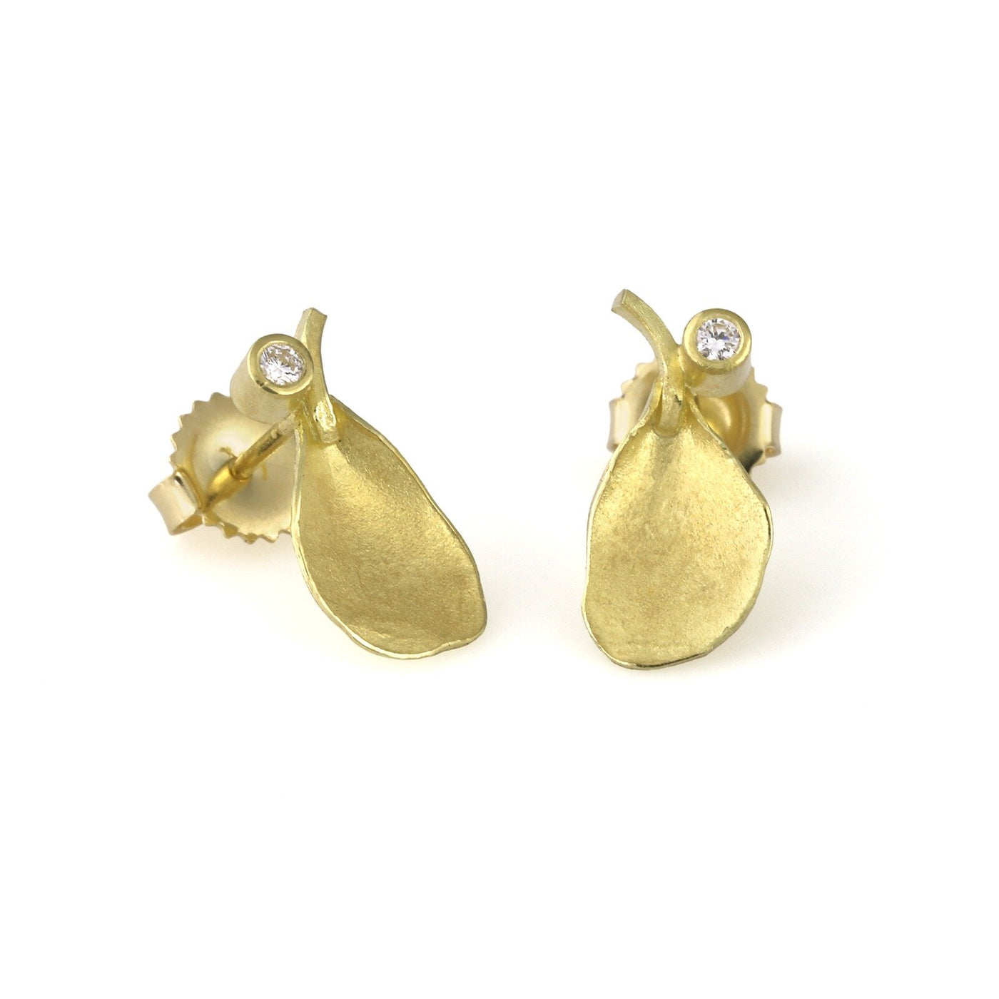 Leaf Stud Earrings