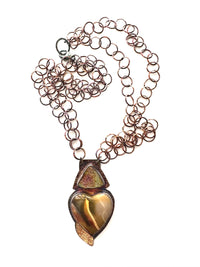 Agate Heart Pendant II