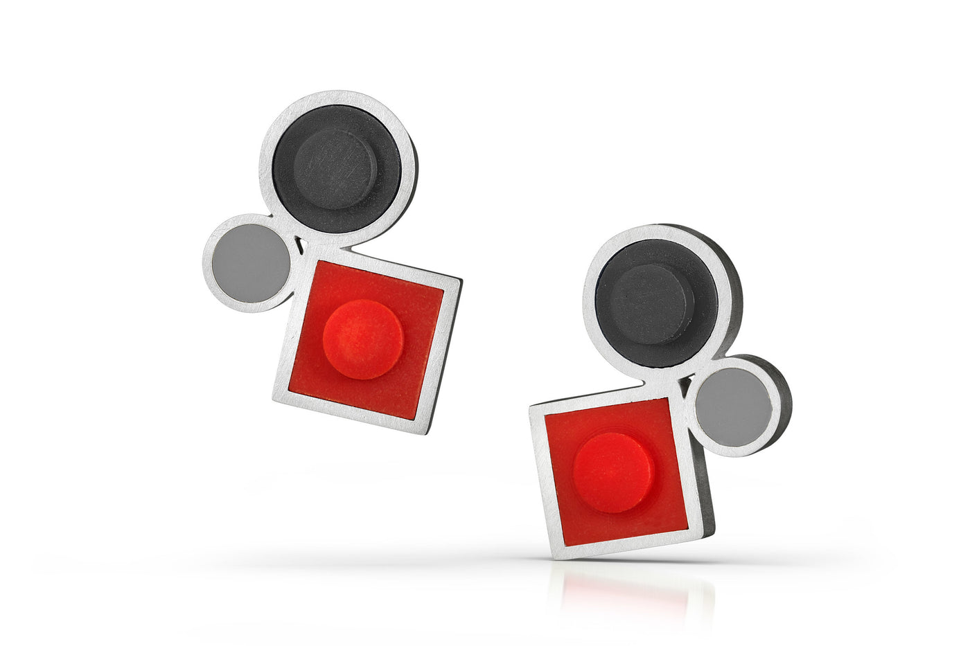 Gray/Red