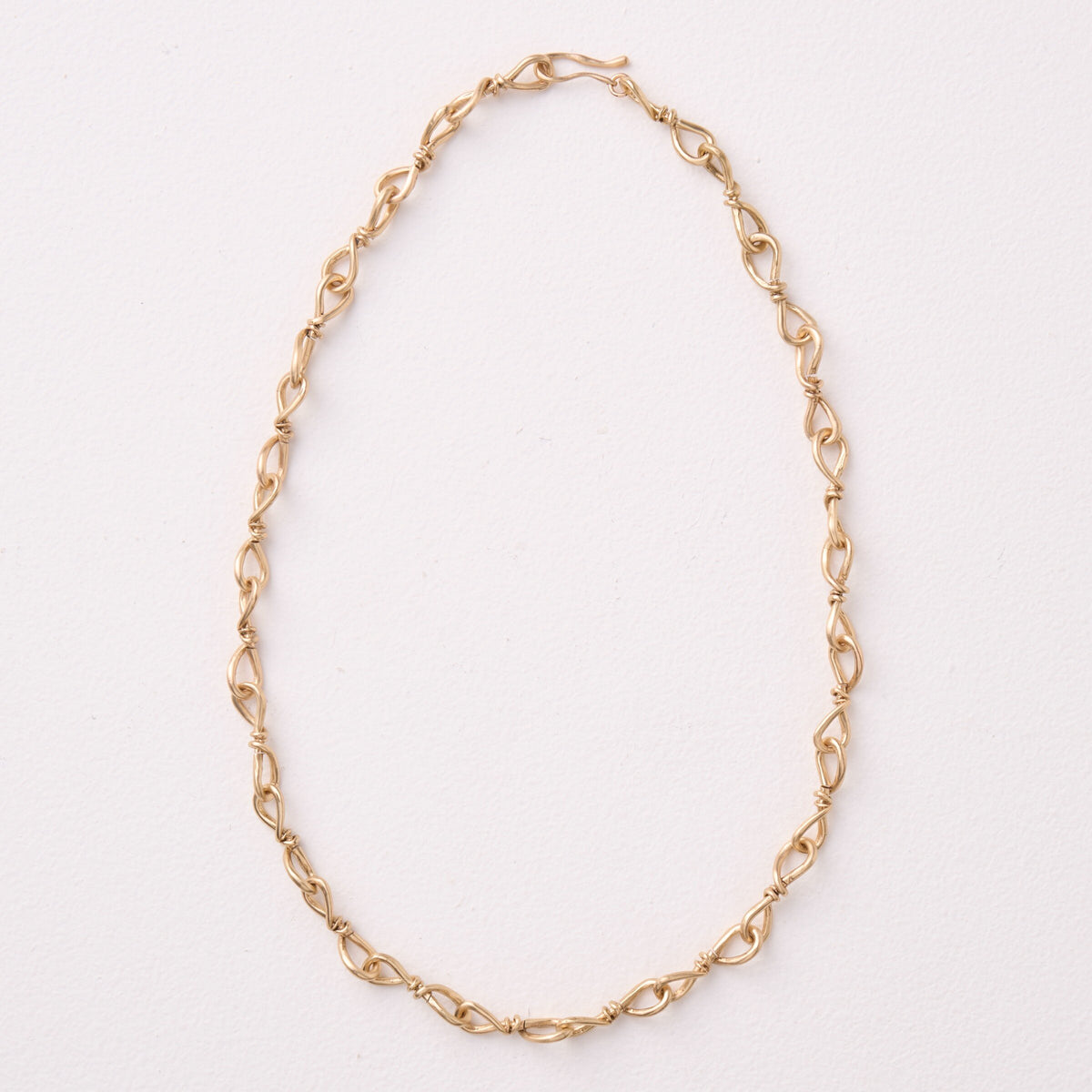 Knot Link Chain Necklace