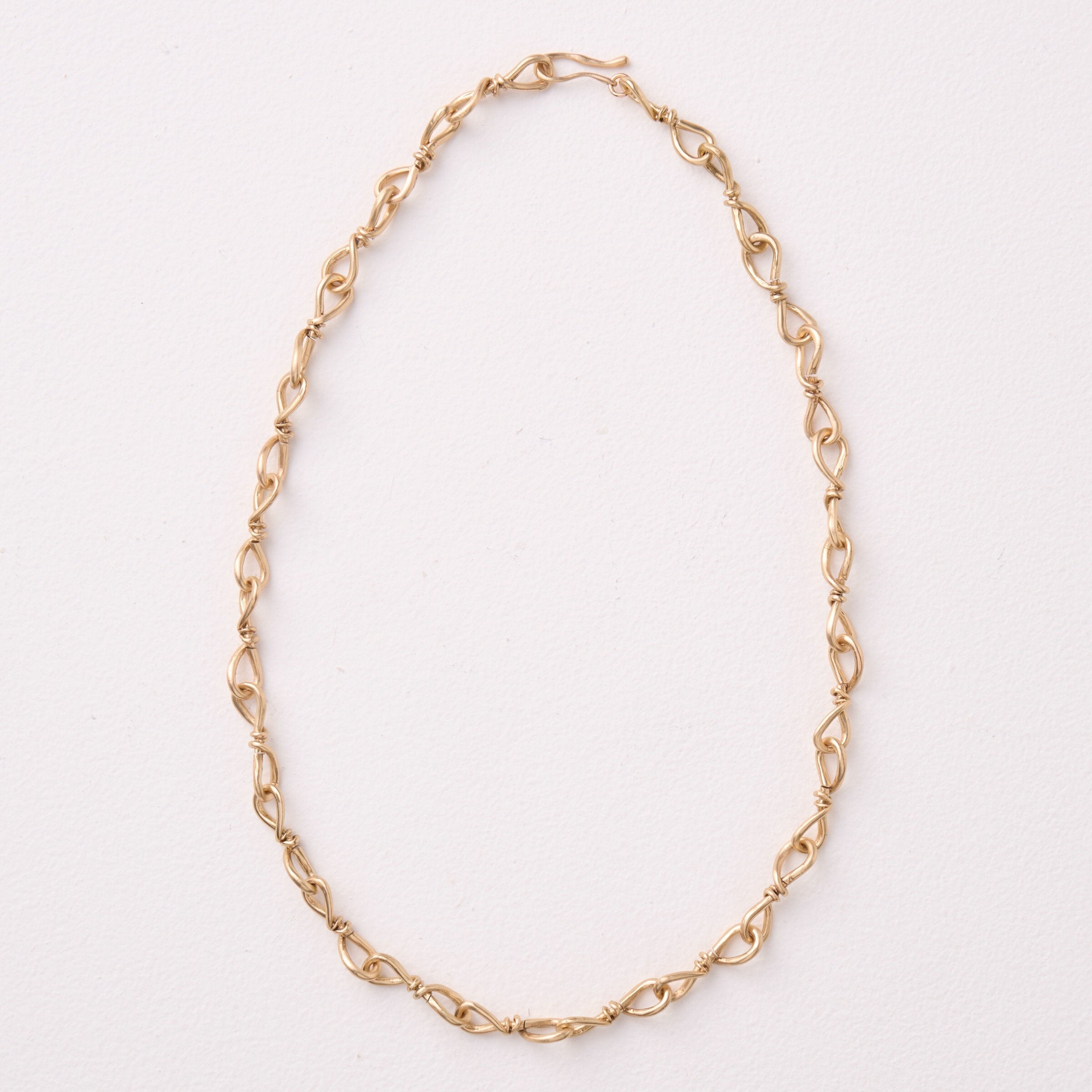 Knot Link Chain Necklace