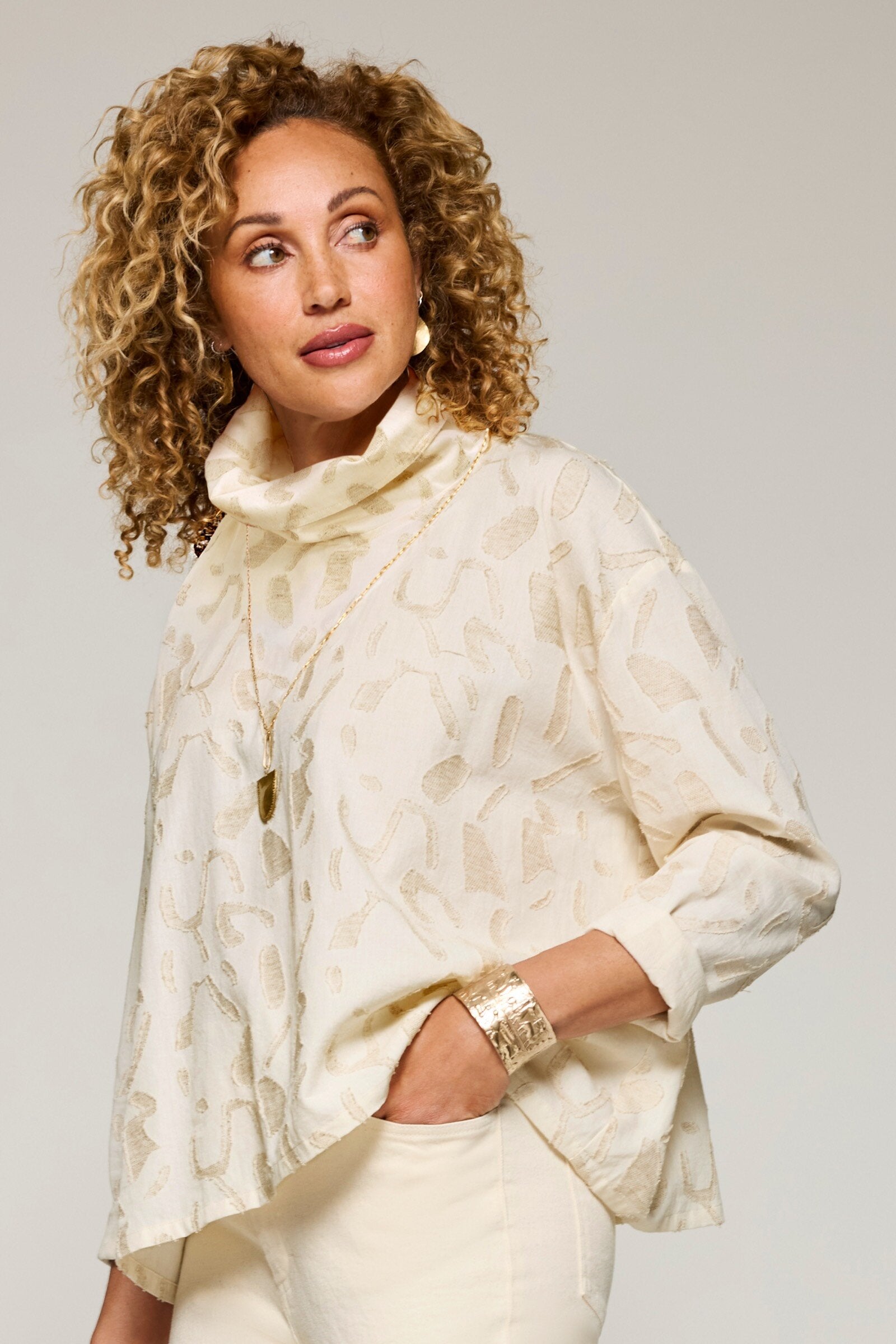 Cotton Anela Popover