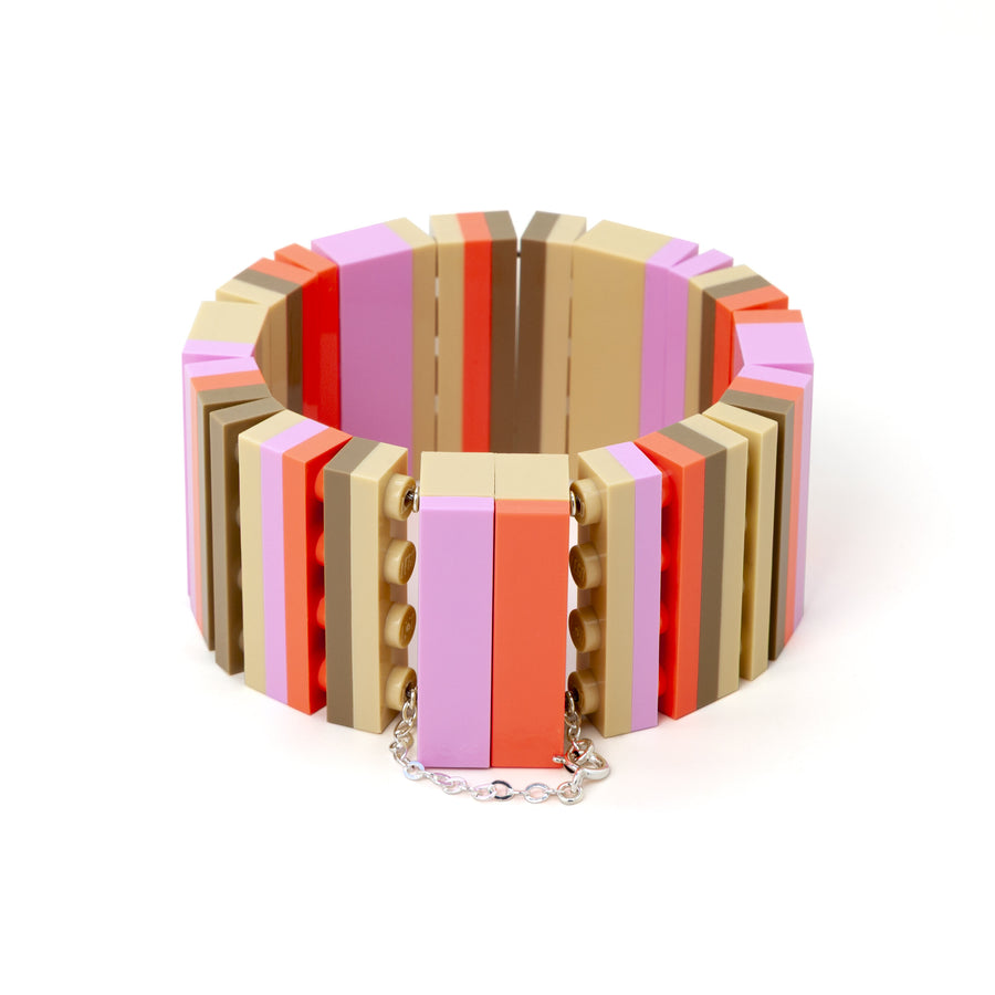 Persimmon Blossom 1x4 Magnetic Bracelet | Photo by emiko oye