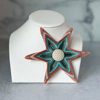 Star Flower Brooch