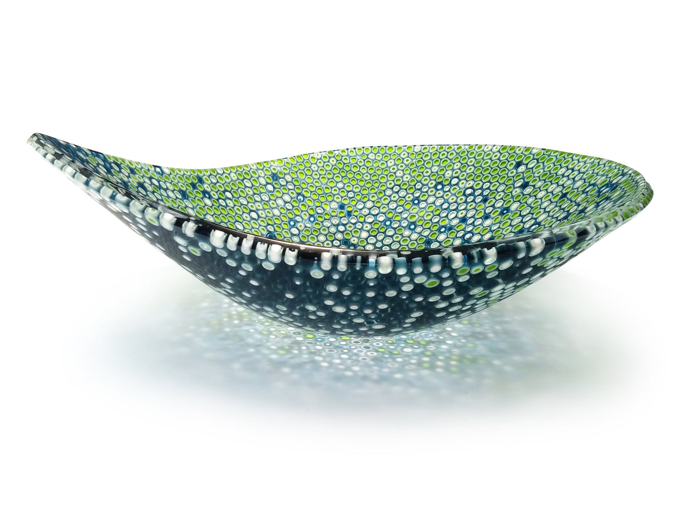 Nido 30 Aquamarine and Spring Green Bowl