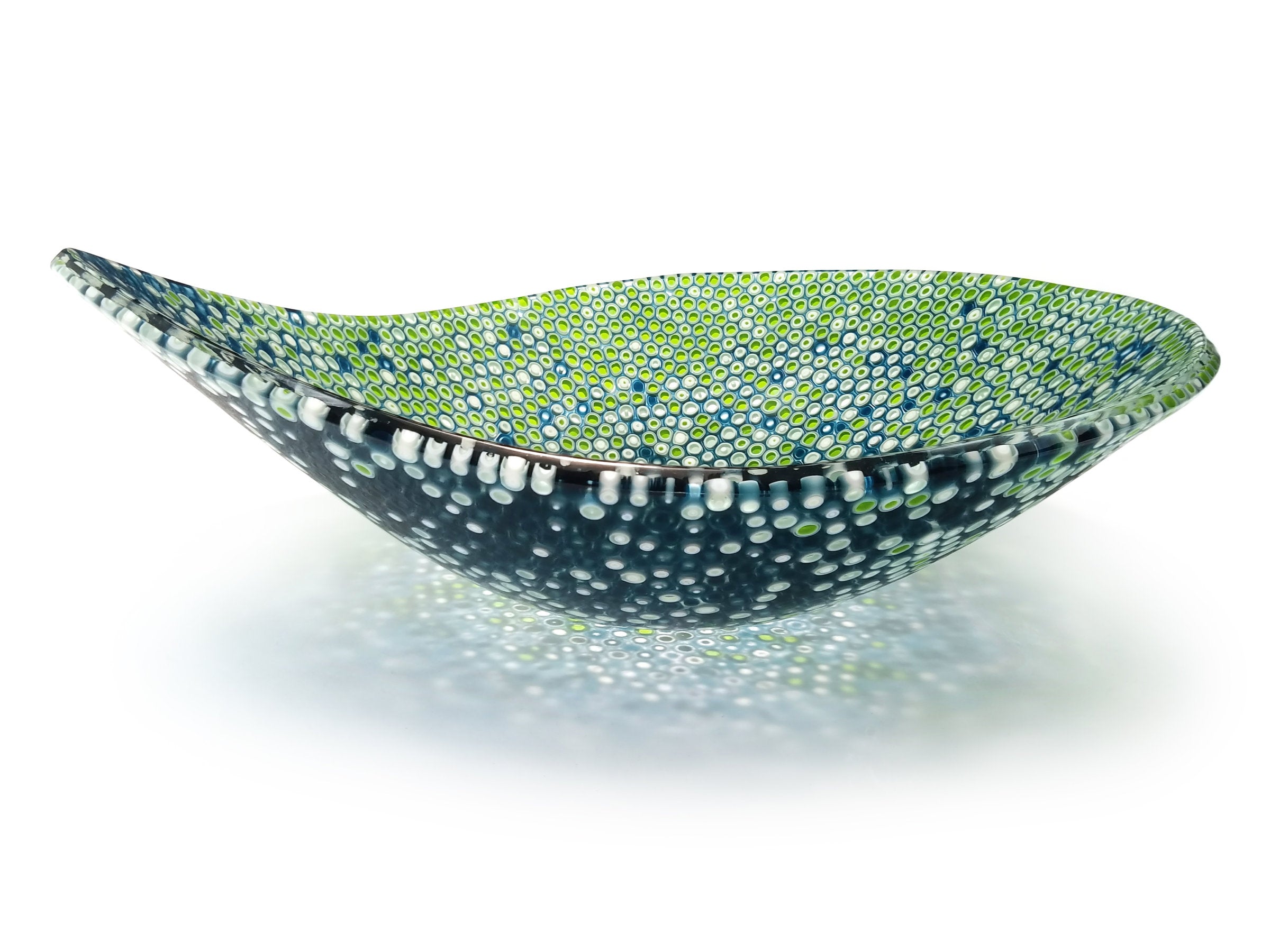 Nido 30 Aquamarine and Spring Green Bowl