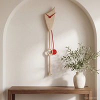 Tiger Maple Hole Pendulum Clock