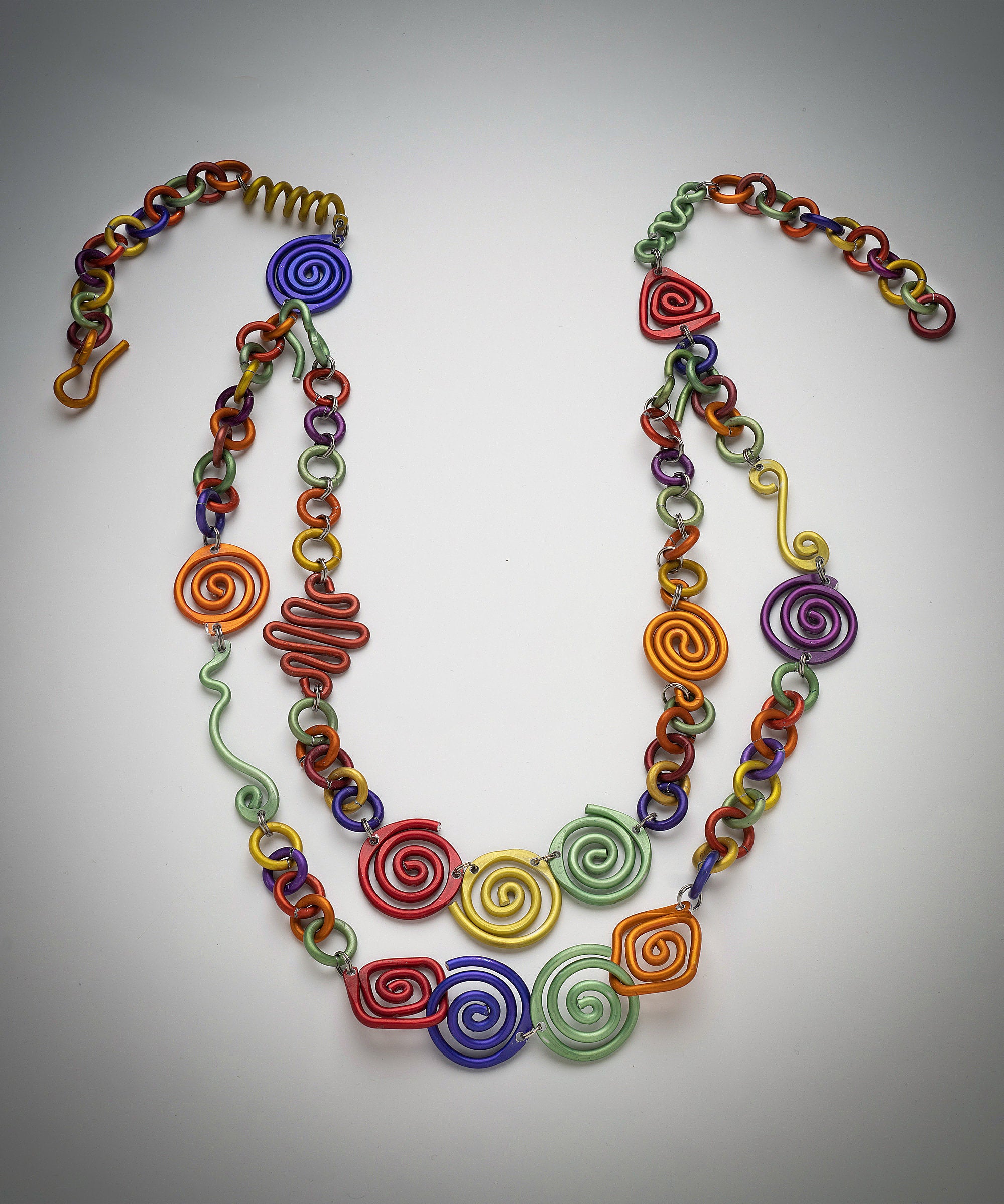 Orbiting Colors Necklace