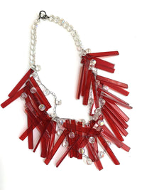 Red Sticks Necklace