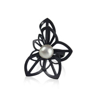 Anise Fold Pearl Ring