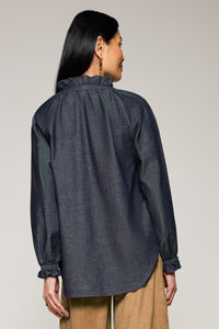 Chambray Beatrice Blouse