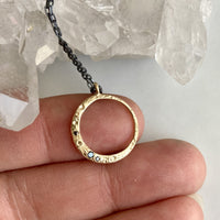 Oxidized Silver Chain