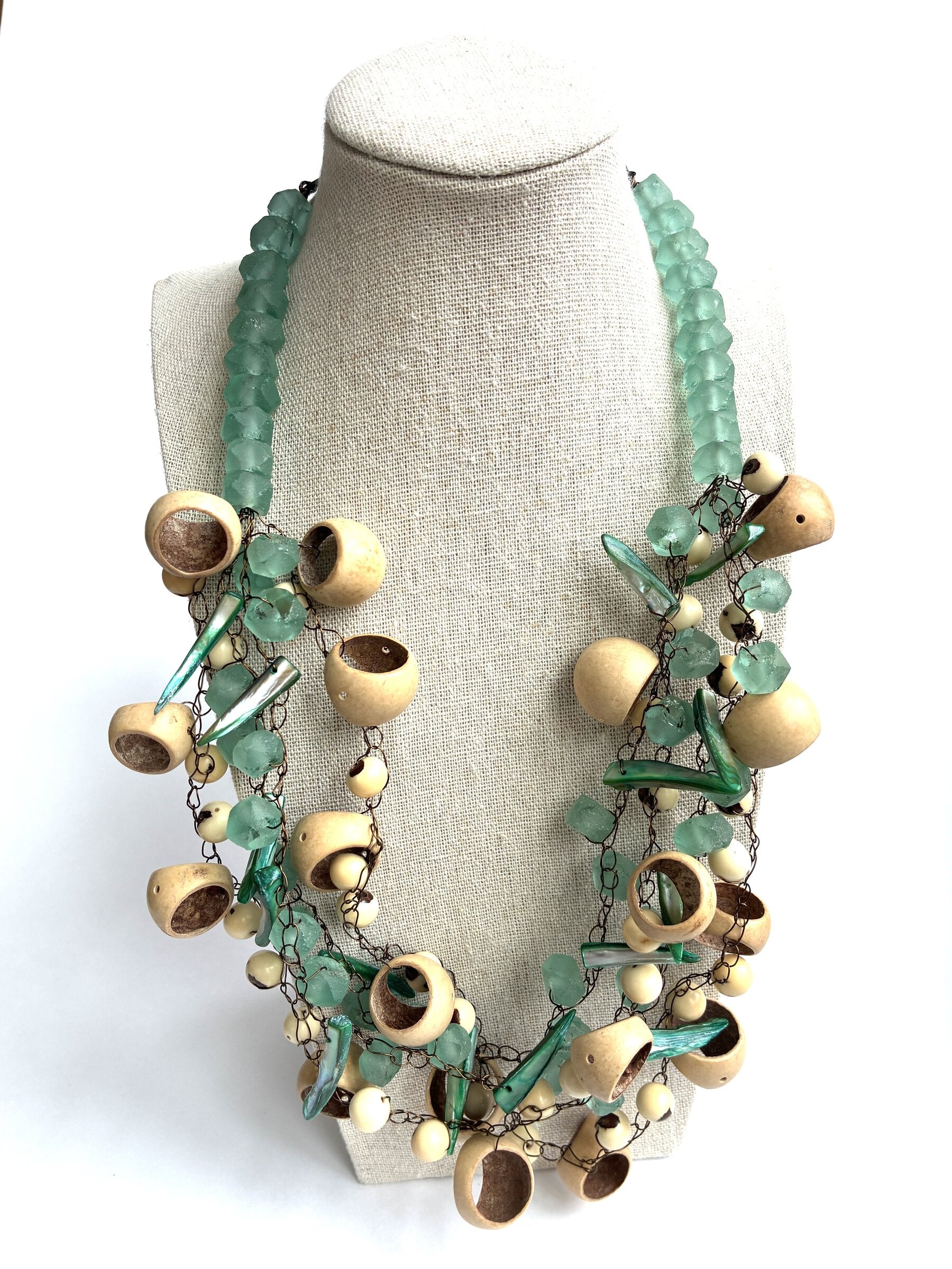 Tropical Bead Necklace