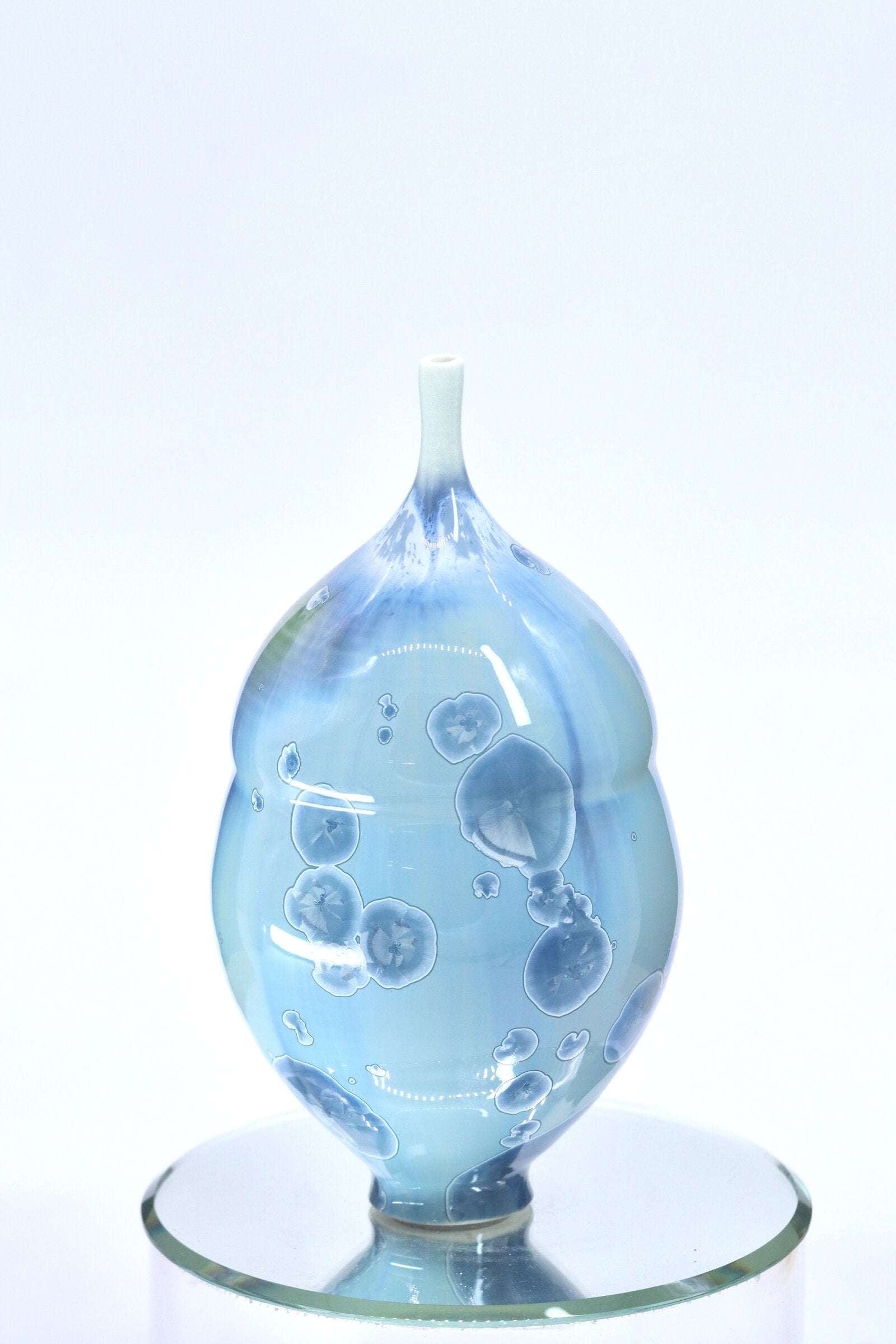 Seafoam Blue Miniature Vessel I