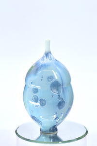 Seafoam Blue Miniature Vessel I