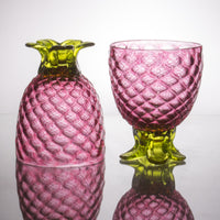 Pair of Small Pineapple Glasses